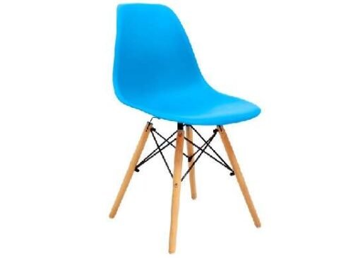 silla oslo azul